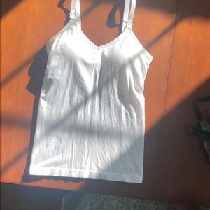 Auden V-neck nursing tank top